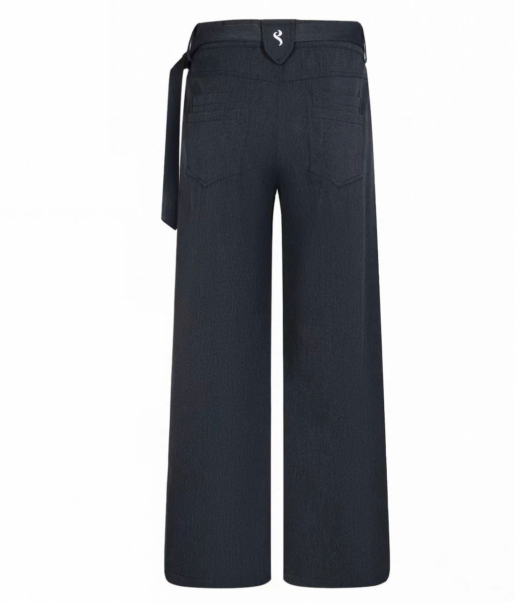 Buttoned Relaxed Trousers
