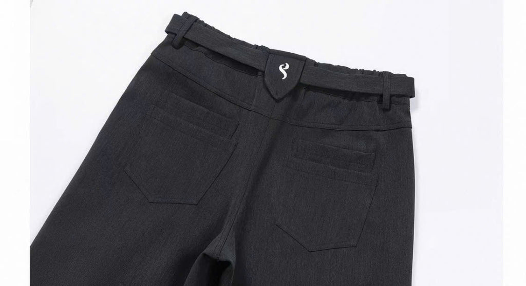 Buttoned Relaxed Trousers