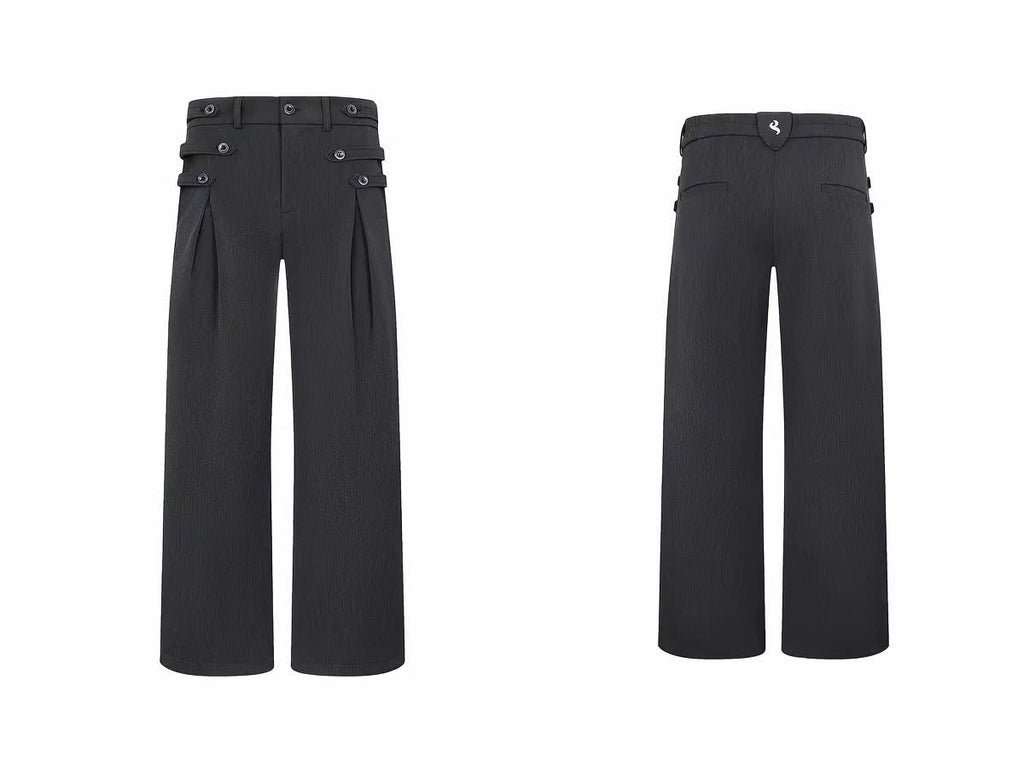 Napoleon Relaxed Slim-Look Trousers