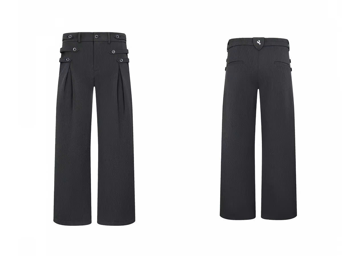 Napoleon Relaxed Slim-Look Trousers