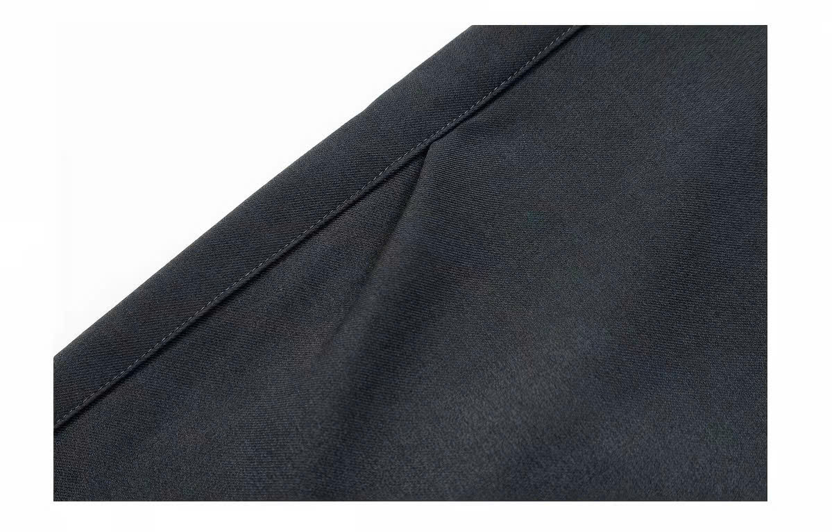 Curved-Knife Relaxed Trousers