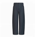 Curved-Knife Relaxed Trousers
