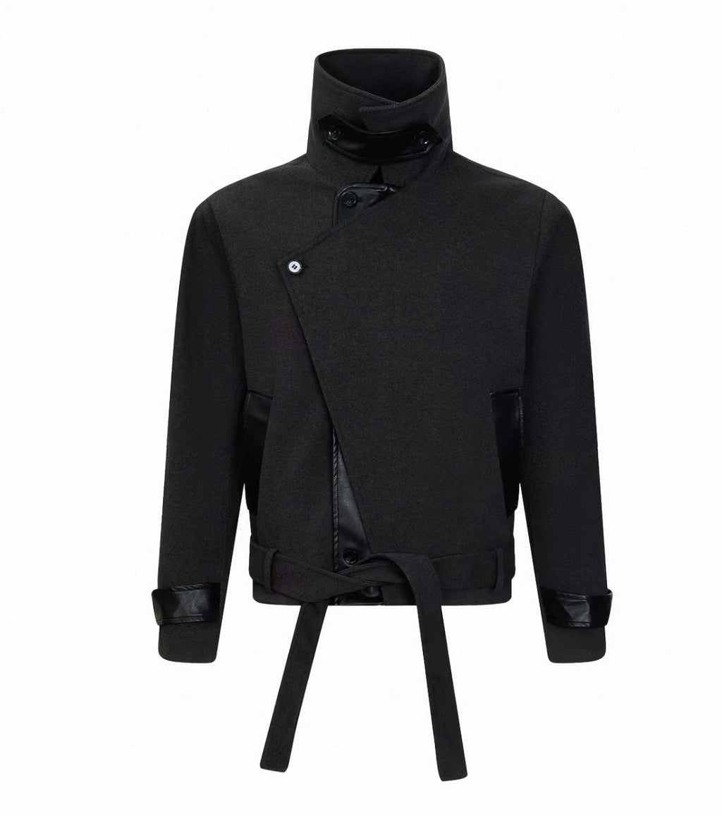 Wool Blend Structured Jacket