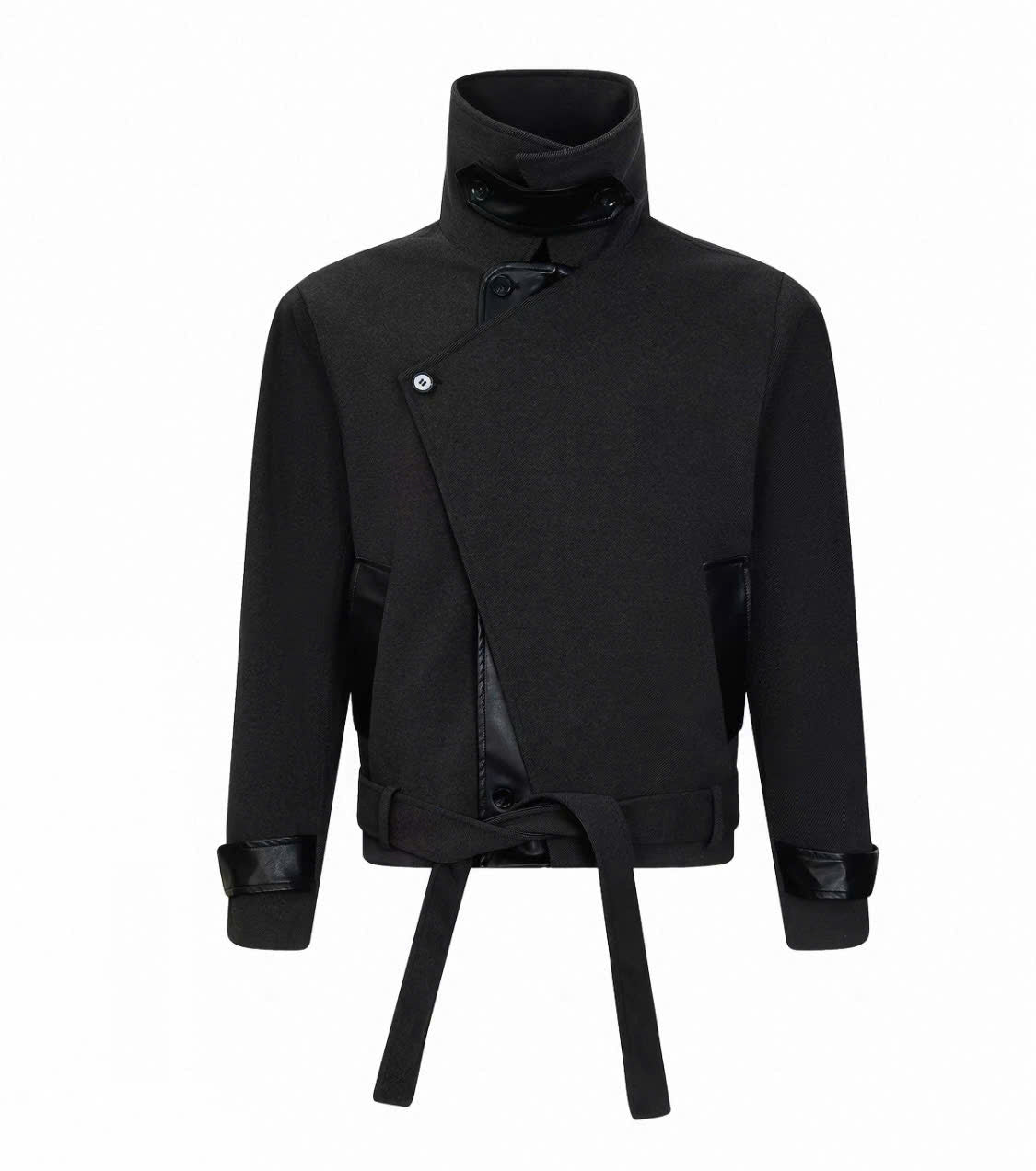 Wool Blend Structured Jacket