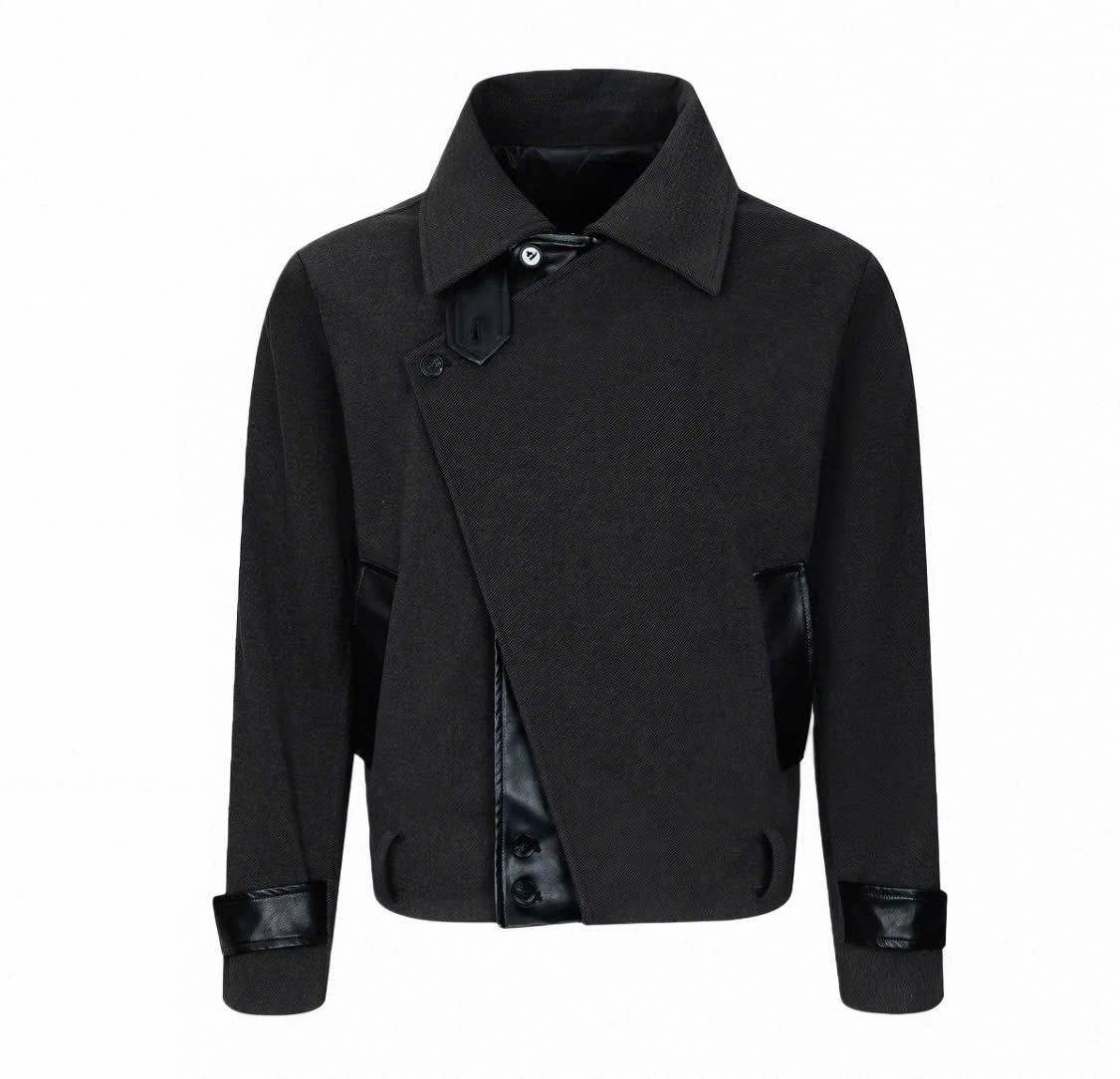 Wool Blend Structured Jacket