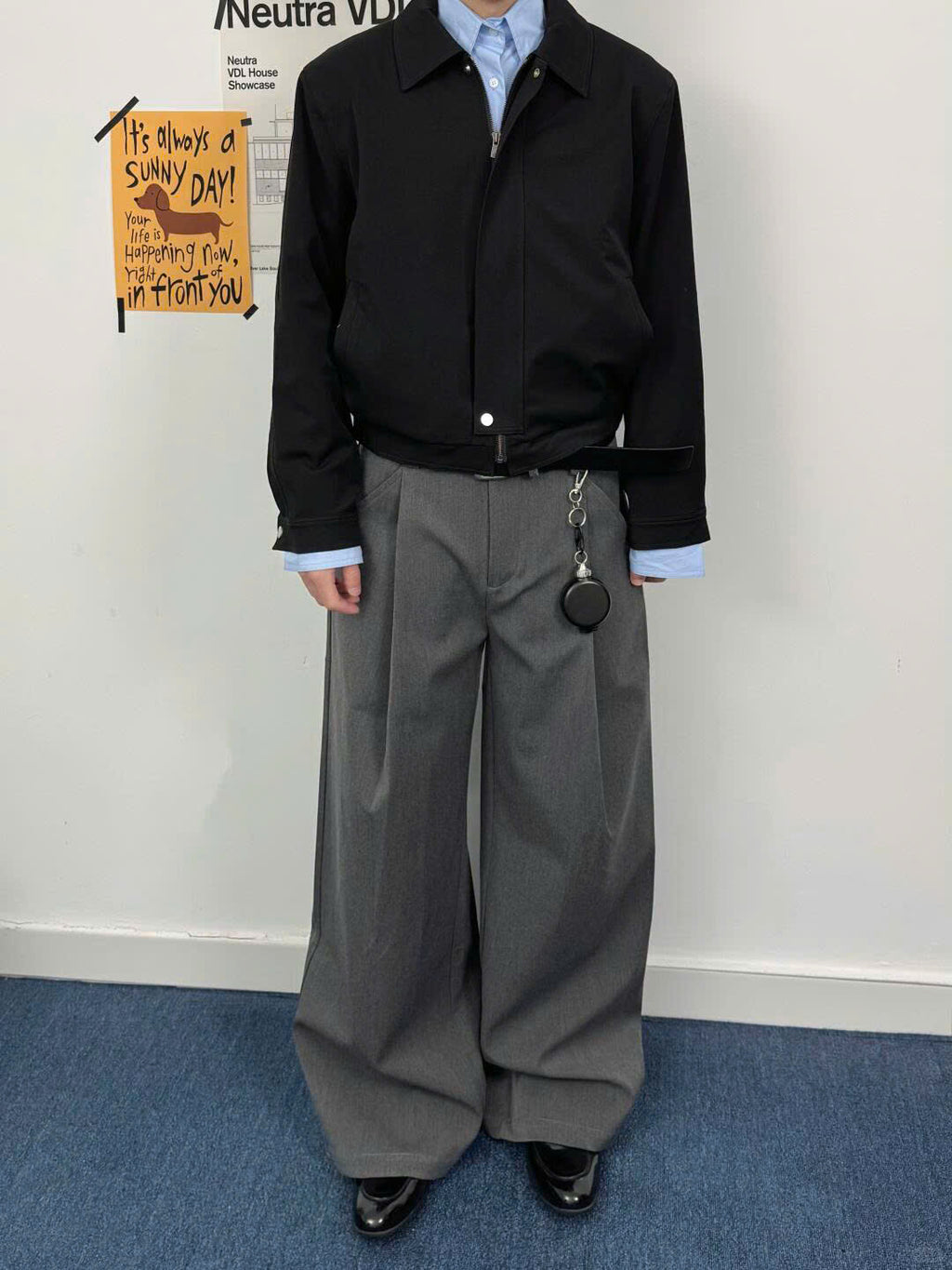 One Pleat Trousers
