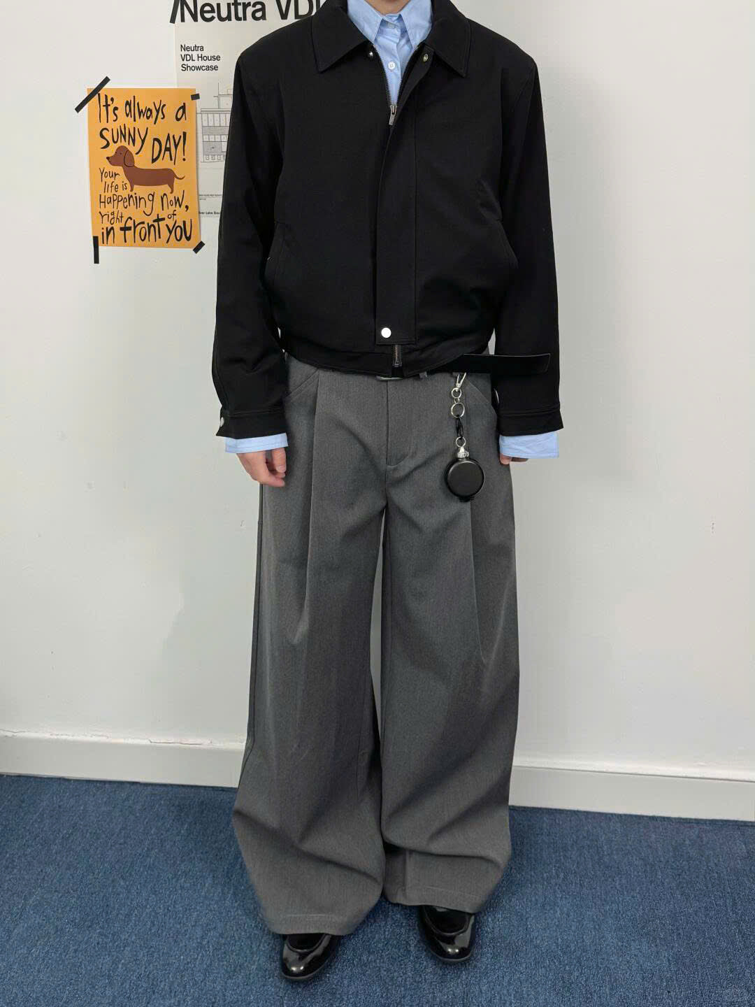 One Pleat Trousers