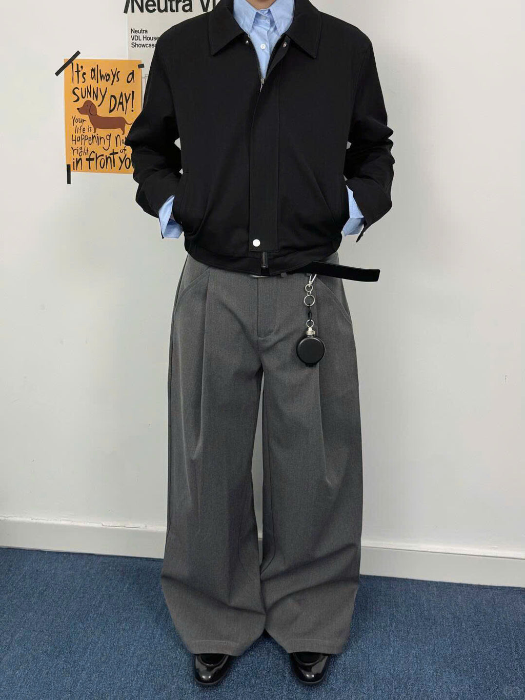 One Pleat Trousers