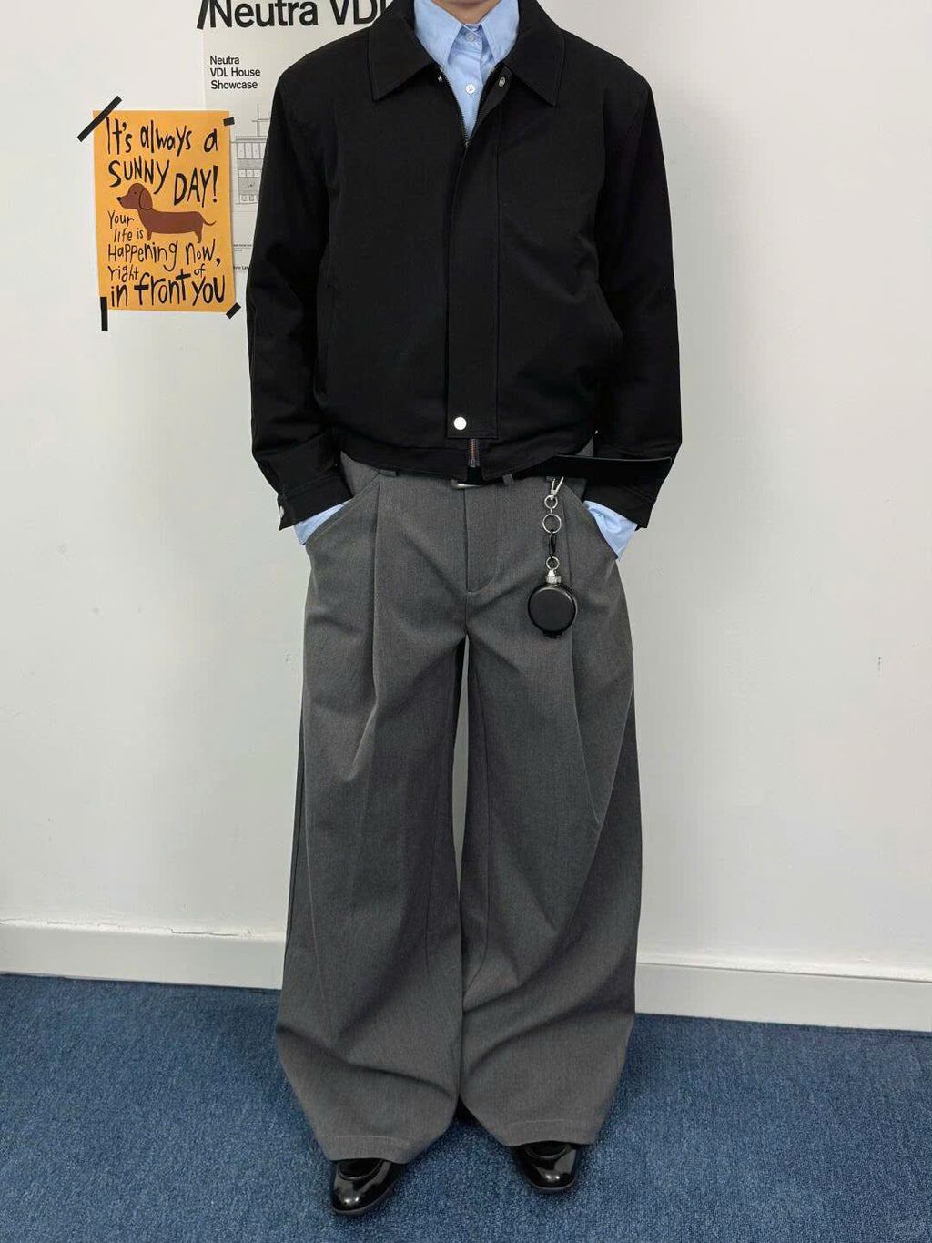 One Pleat Trousers