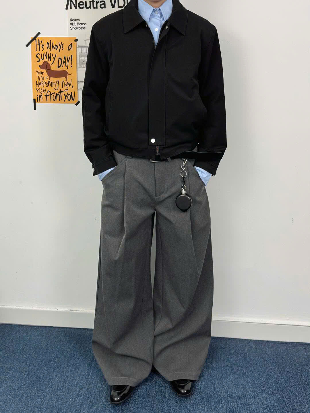 One Pleat Trousers