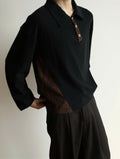 Knitted Asymmetrical Long Sleeve