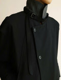 Textured Cross-Strap Jacket