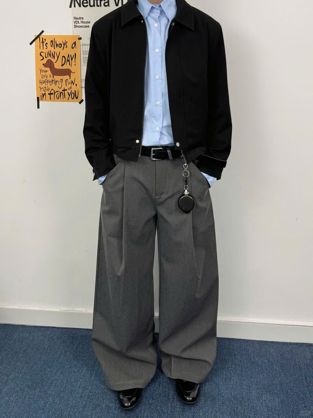 One Pleat Trousers