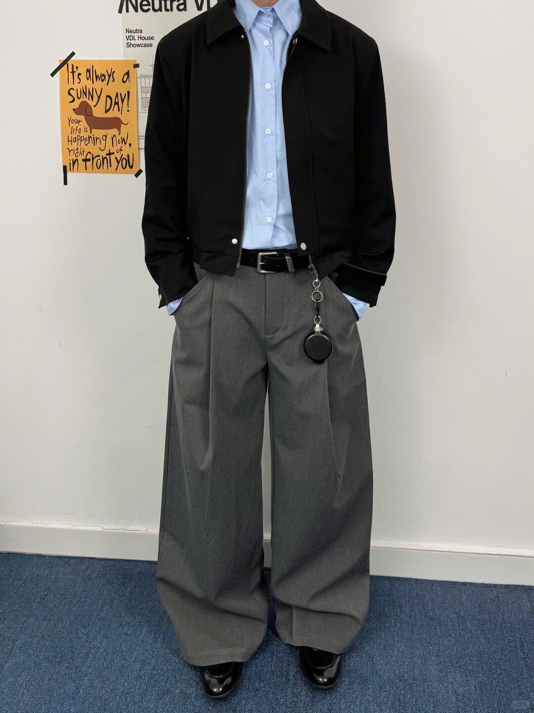 One Pleat Trousers