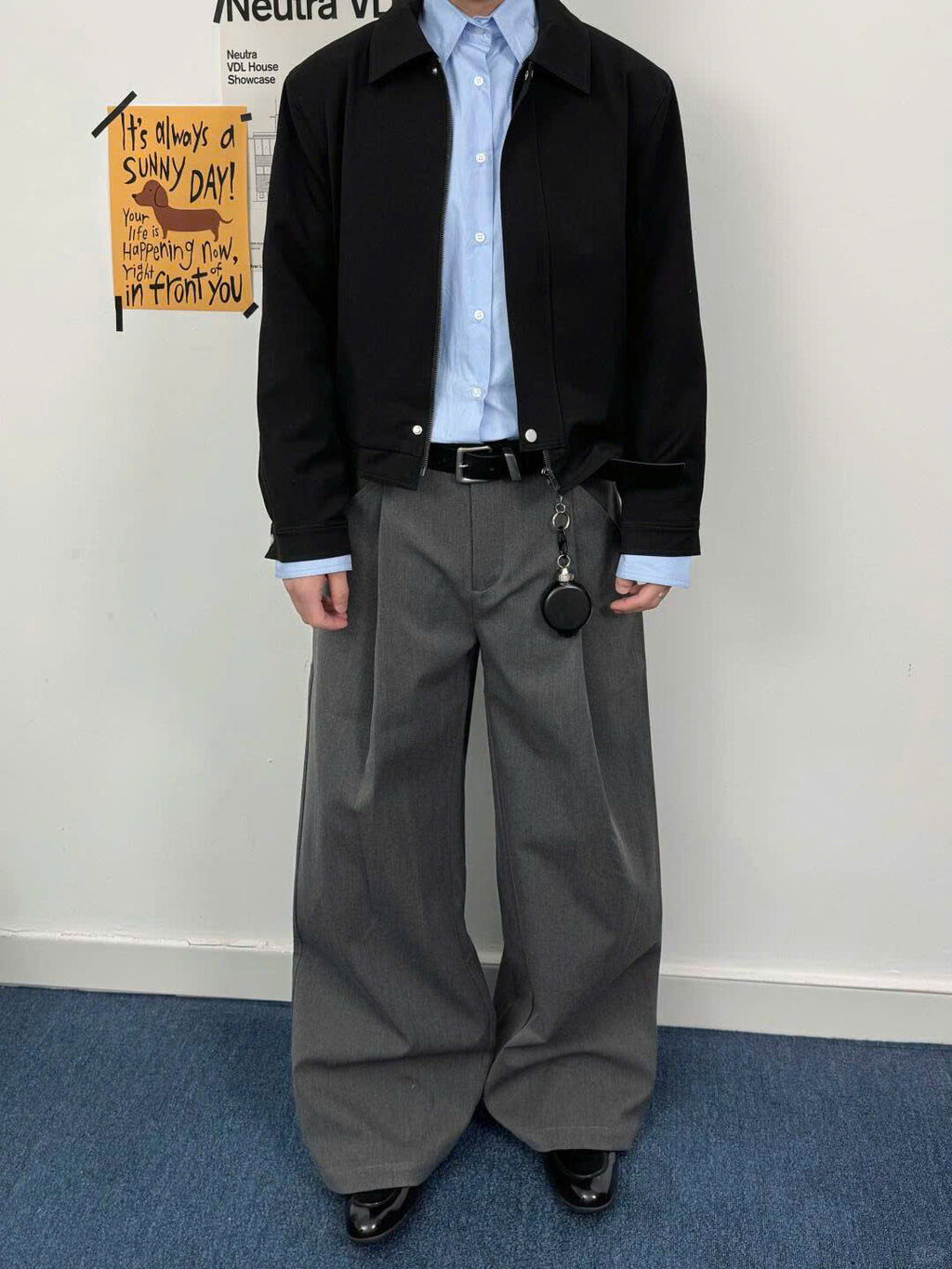 One Pleat Trousers