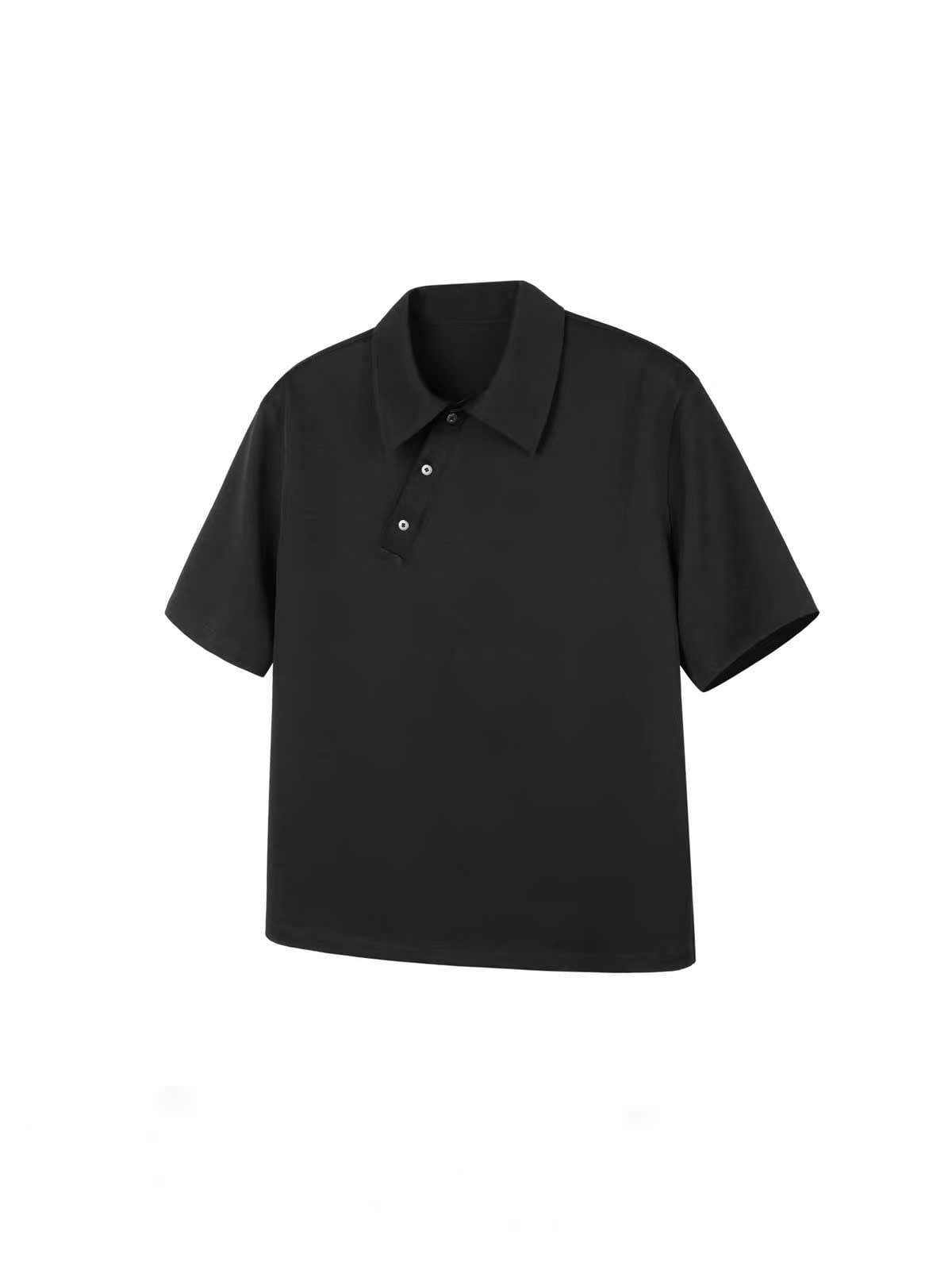 Asymmetric Placket Polo