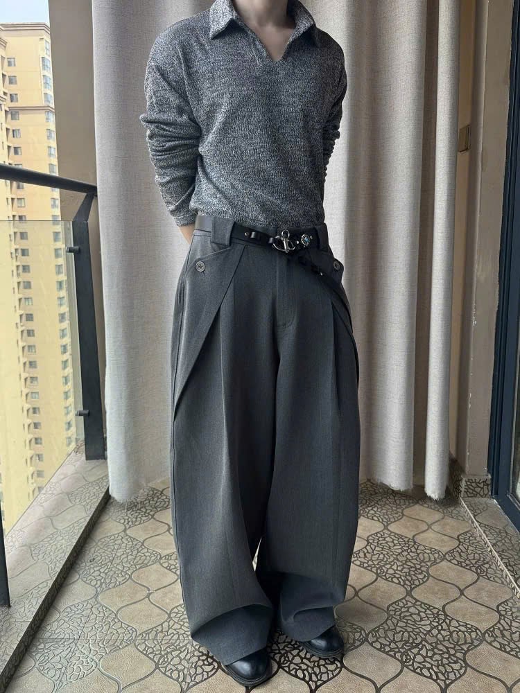 Sun Pleated Trousers
