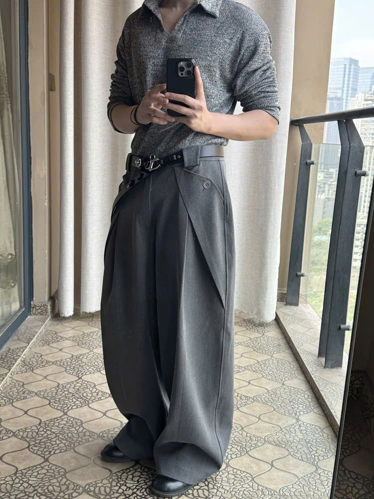 Sun Pleated Trousers