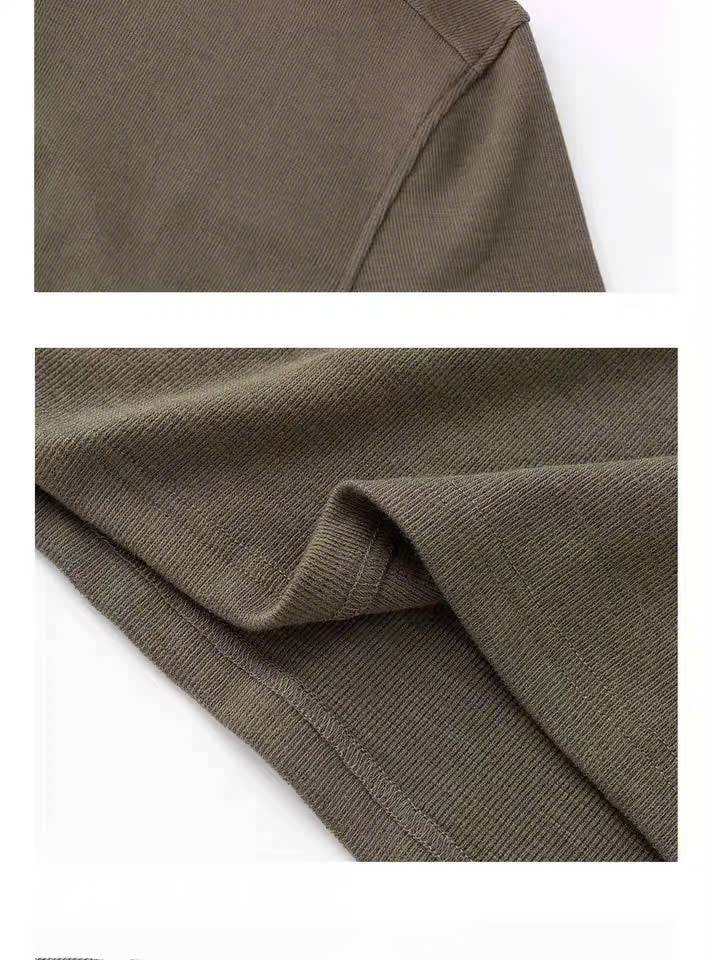 Long Sleeve Henley Shirt