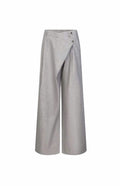 Asymmetric Wrap Trousers