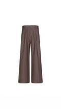Striped Loose A-Line Straight Pants