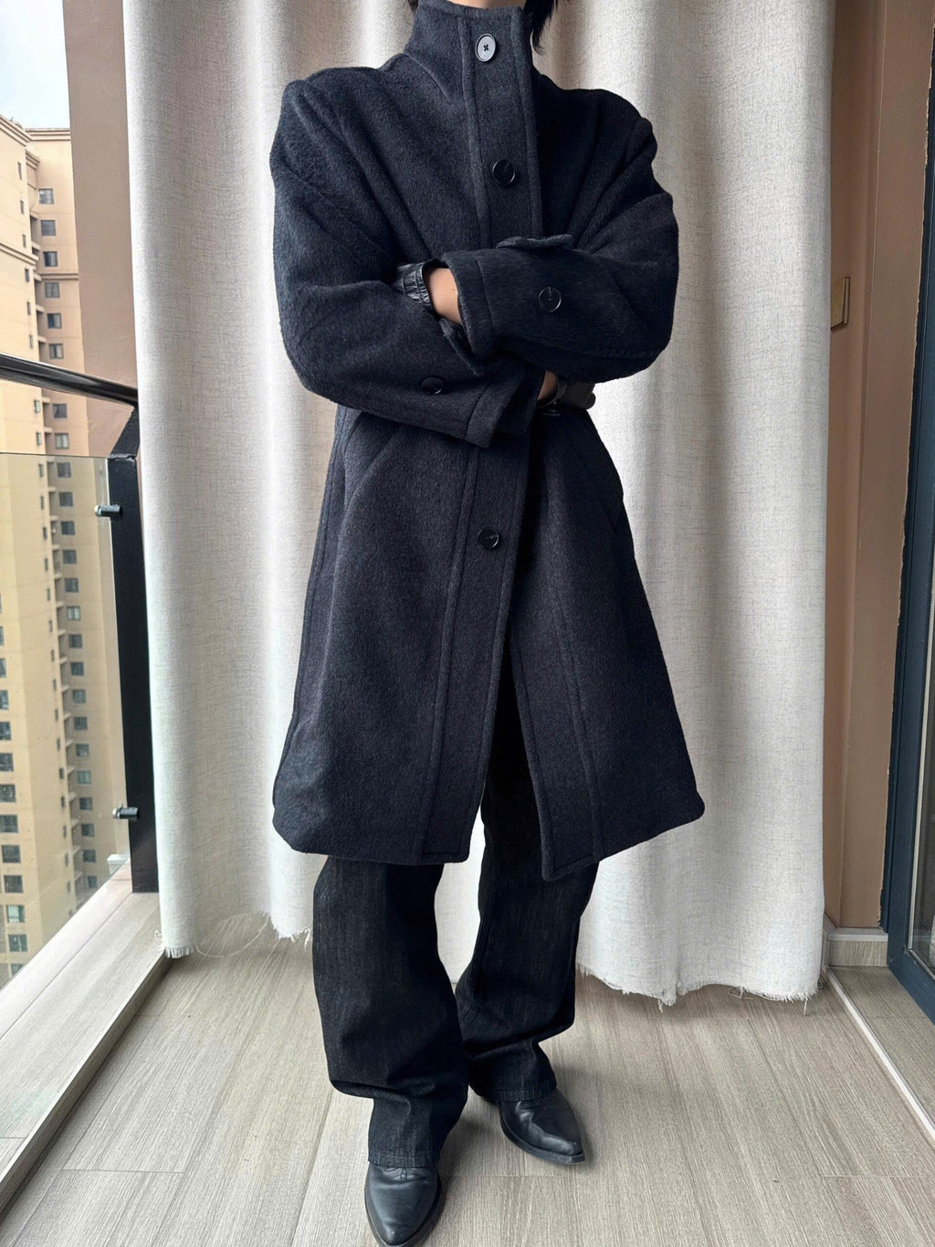Thomas Stand Collar Coat