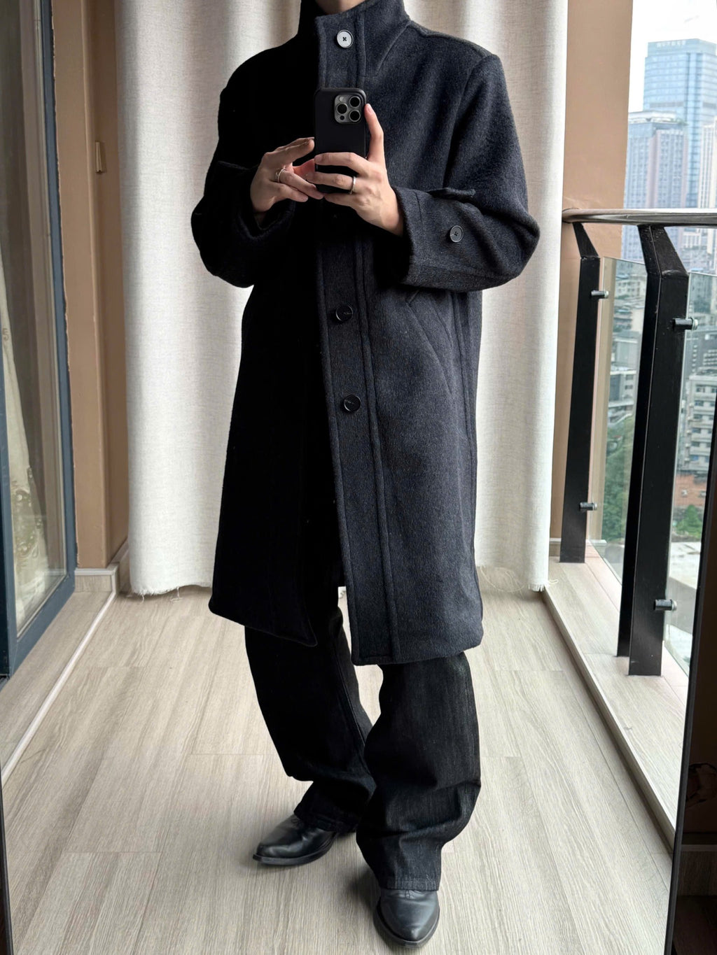 Thomas Stand Collar Coat