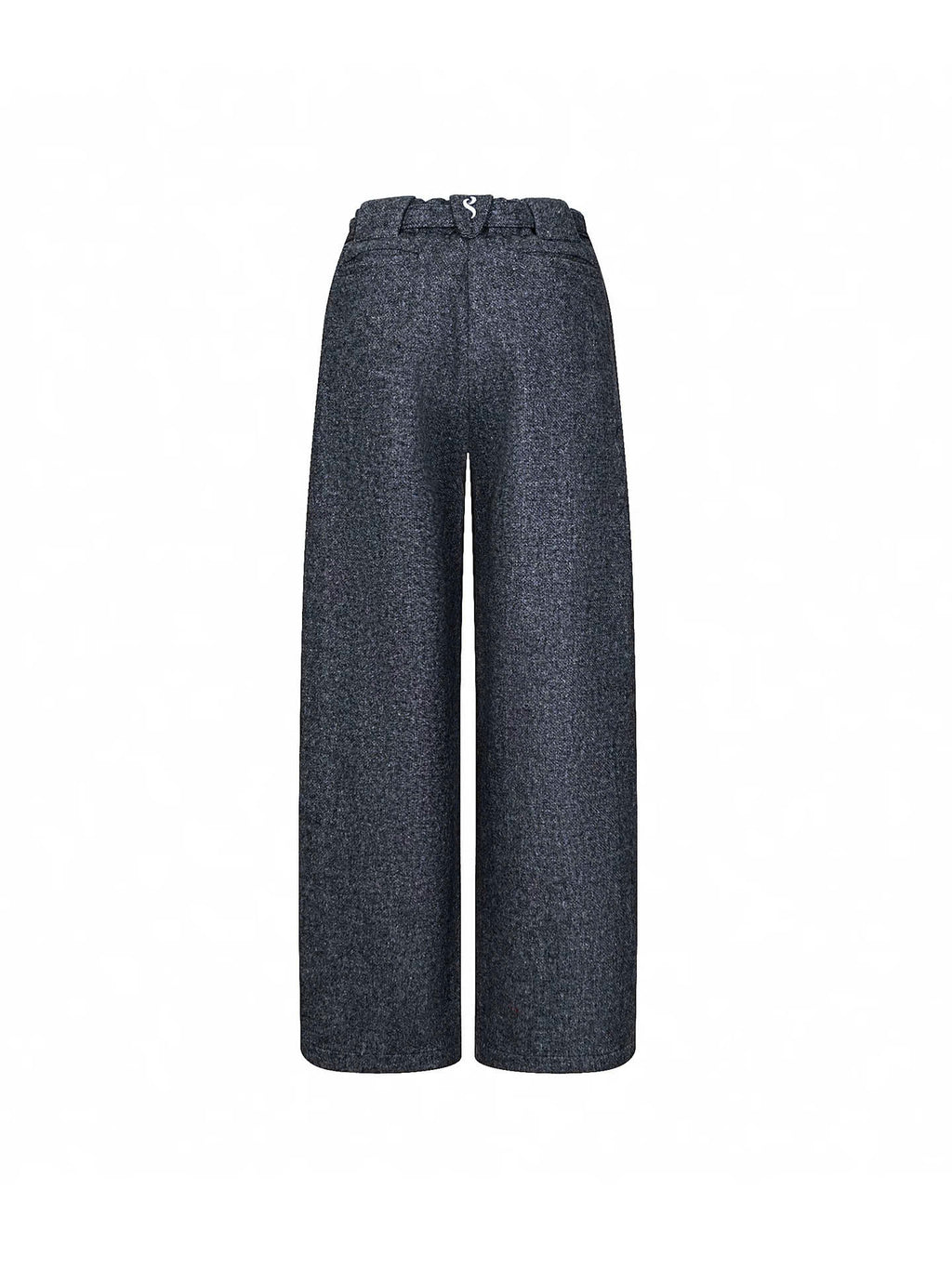 Pleated Belted Trousers