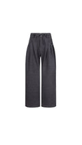 Triple Fold Wide Leg Trousers
