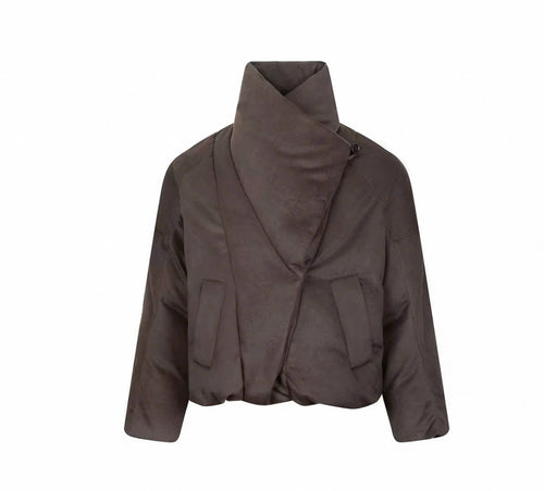 Asymmetric Puffer Jacket
