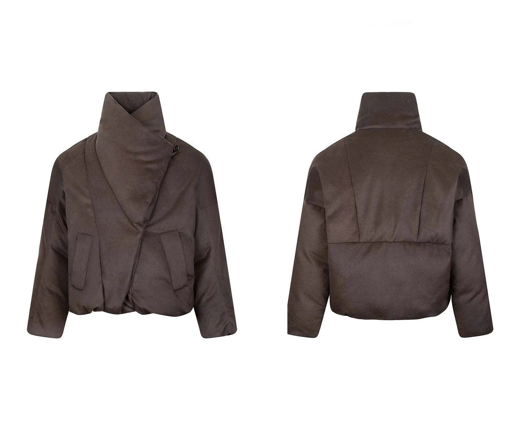 Asymmetric Puffer Jacket
