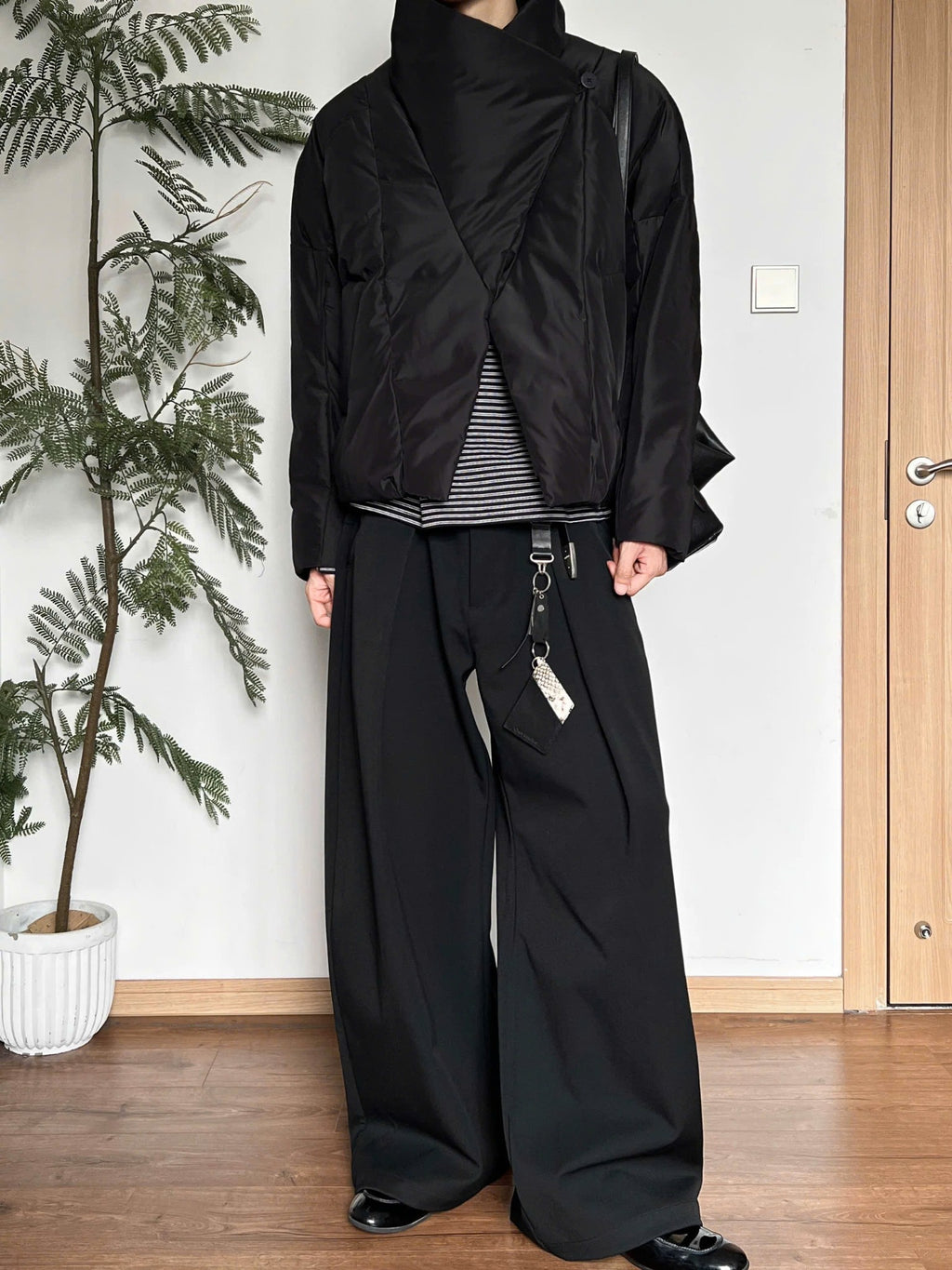 Asymmetric Puffer Jacket