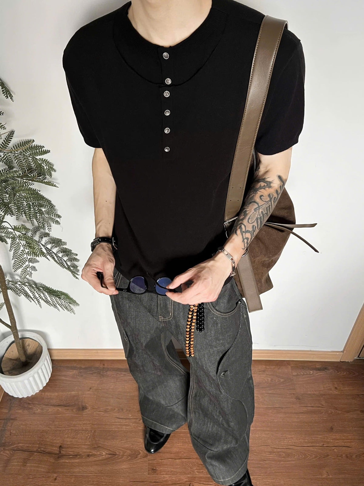 Layered Collar Shirt