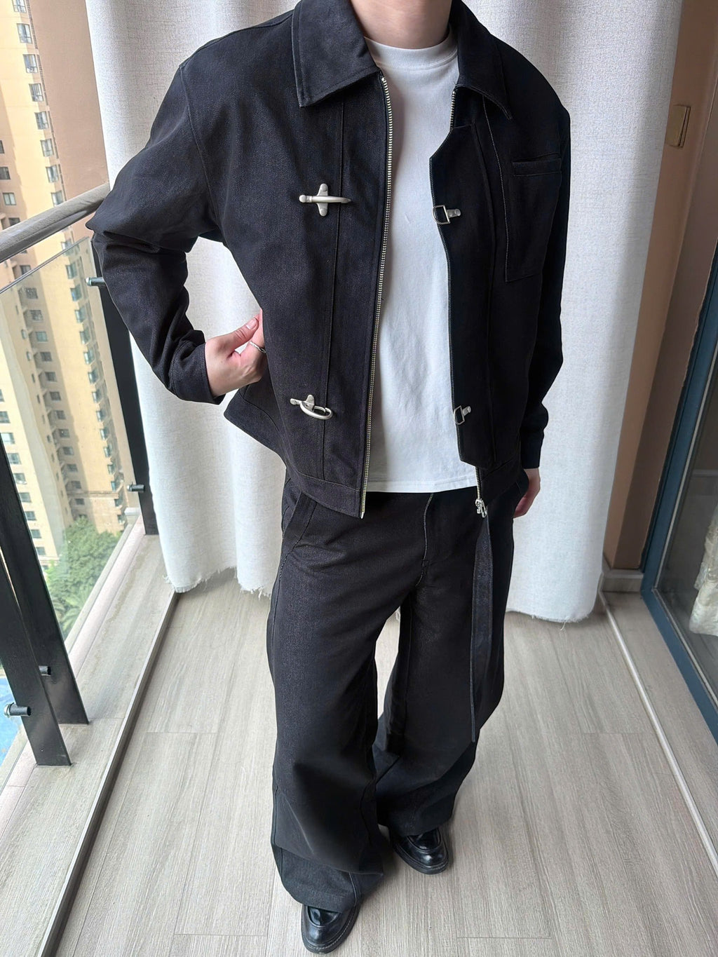 Denim Clasp Set