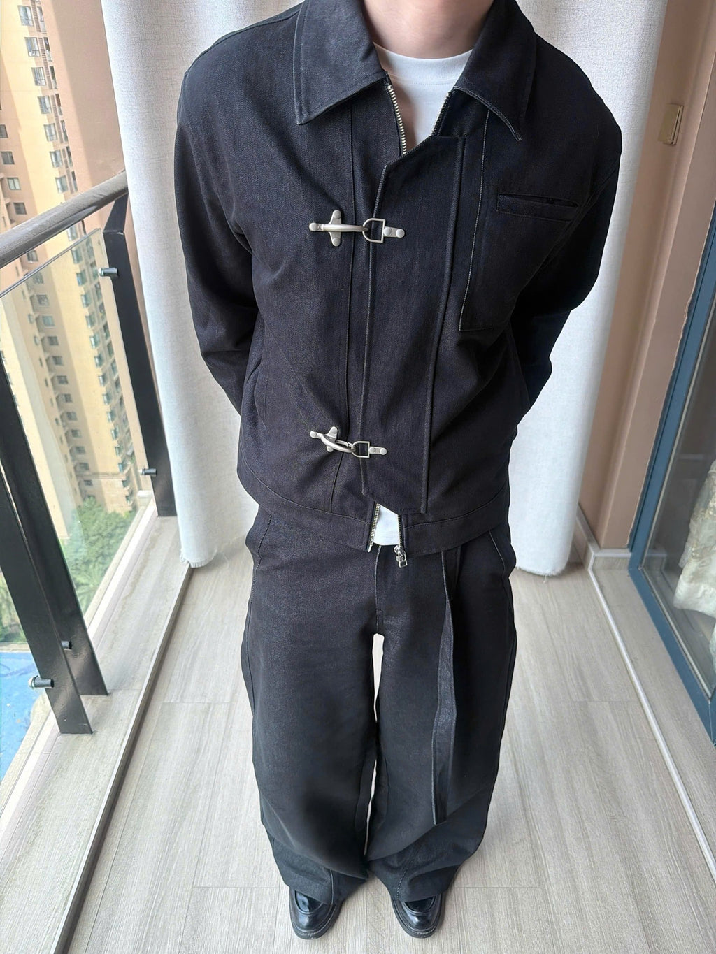 Denim Clasp Set